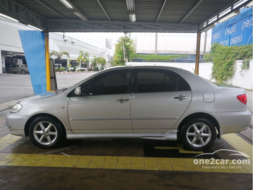 Toyota Corolla Altis 2002 หน้าหมู (ปี 01-07) E 1.8 เกียร์อัตโนมัติ สี ...