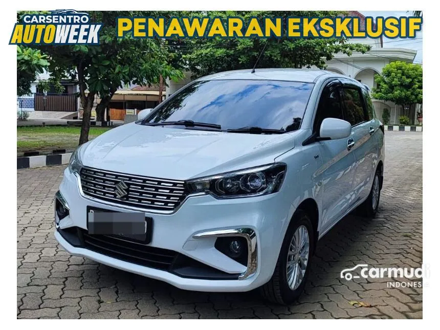 Jual Mobil Suzuki Ertiga 2019 GL 1.5 di Jawa Tengah Automatic MPV Putih Rp 159.000.000