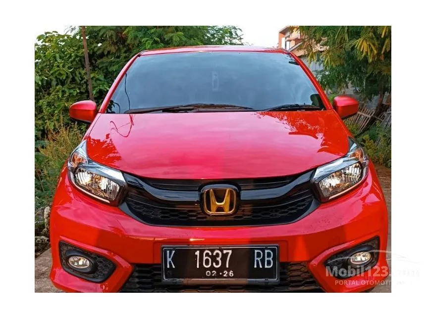Jual Mobil Honda Brio 2021 E Satya 1.2 di Jawa Tengah Automatic Hatchback Merah Rp 167.000.000