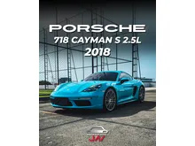 2017 Porsche 718 2.5 Cayman S Coupe