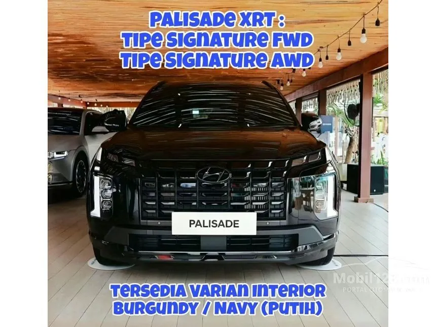 Jual Mobil Hyundai Palisade 2024 XRT 2.2 di Banten Automatic Wagon Hitam Rp 1.050.000.000