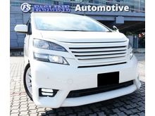 Actual Year Made 2010 Toyota Vellfire 2.4 Z MPV with Number 2 Digit No 83 Platinium ZG Power Door Boot V Limited