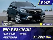 2014 Mercedes-Benz ML400 3.0 SUV W166 Black Hitam Mercy ML 400