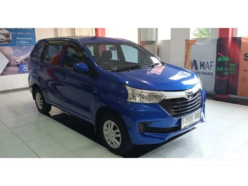 Jual Mobil Toyota Avanza 2018 E 1.3 di Jawa Timur Manual MPV Biru Rp 124.000.000