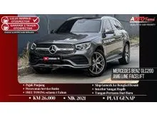 2021 Mercedes-Benz GLC200 2.0 AMG Line SUV KM 26.000 Mercedes Benz GLC200 AMG Line Facelift Selenite Gray On Black NIK 2021 Akhir Tgn 1 Dr Br