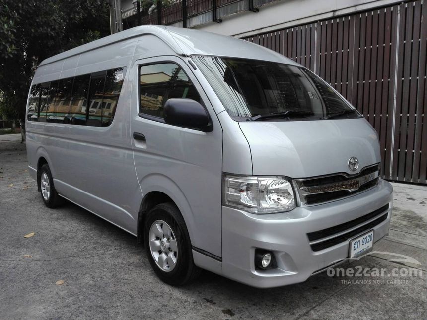 Toyota Hiace 2013 D4D 2.5 in กรุงเทพและปริมณฑล Manual Van สีเทา for ...