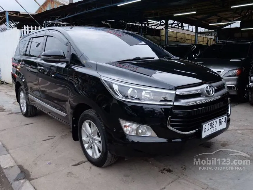 Jual Mobil Toyota Kijang Innova 2019 V 2.4 di Banten Automatic MPV Hitam Rp 360.000.000