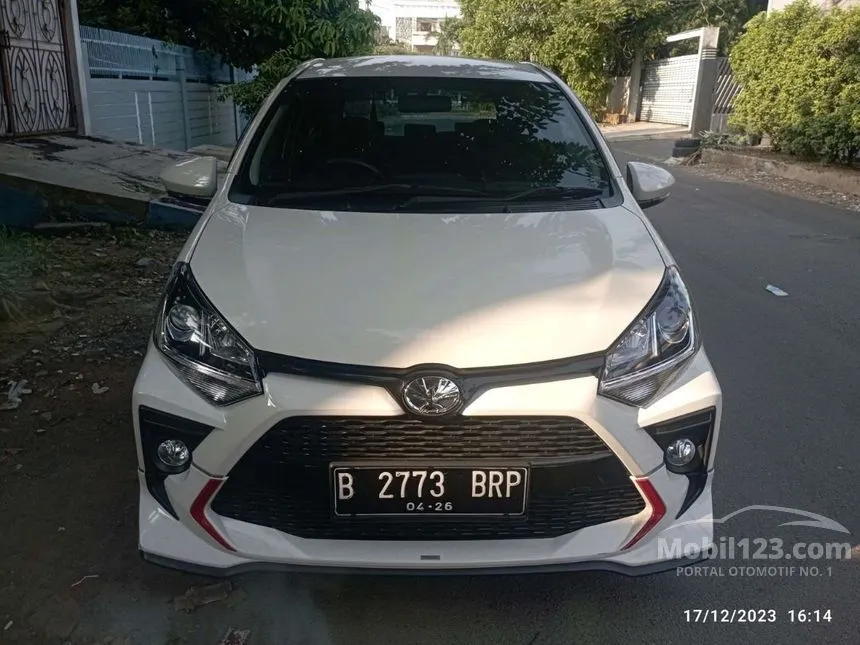 Jual Mobil Toyota Agya 2021 TRD 1.2 di Banten Automatic Hatchback Putih Rp 142.000.000