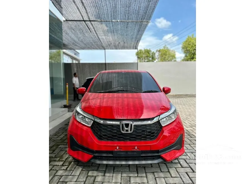 Jual Mobil Honda Brio 2024 E Satya 1.2 di Jawa Barat Automatic Hatchback Merah Rp 185.300.000