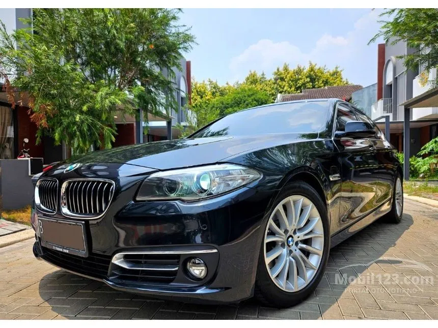 Jual Mobil BMW 528i 2015 Luxury 2.0 di DKI Jakarta Automatic Sedan Hitam Rp 450.000.000