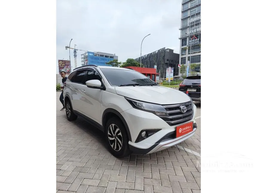 Jual Mobil Toyota Rush 2018 G 1.5 di Banten Automatic SUV Putih Rp 182.000.000