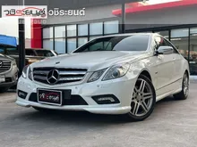 2010 Mercedes-Benz E250 1.8 W207 (ปี 10-16) Avantgarde BlueEFFICIENCY Coupe
