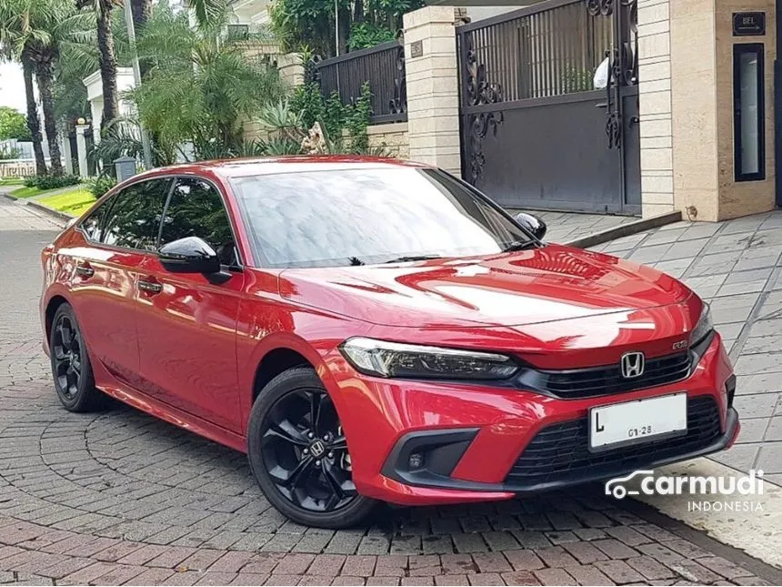 Jual Mobil Honda Civic 2022 RS 1.5 di Jawa Timur Automatic Sedan Merah Rp 528.000.000