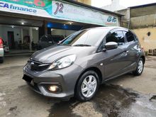 2018 Honda Brio 1.2 Satya E Hatchback Abu Abu Matic Istimewa