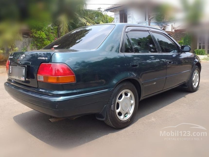 Jual Mobil Toyota Corolla 1997 1.6 di Jawa Barat Manual Sedan Hijau Rp 