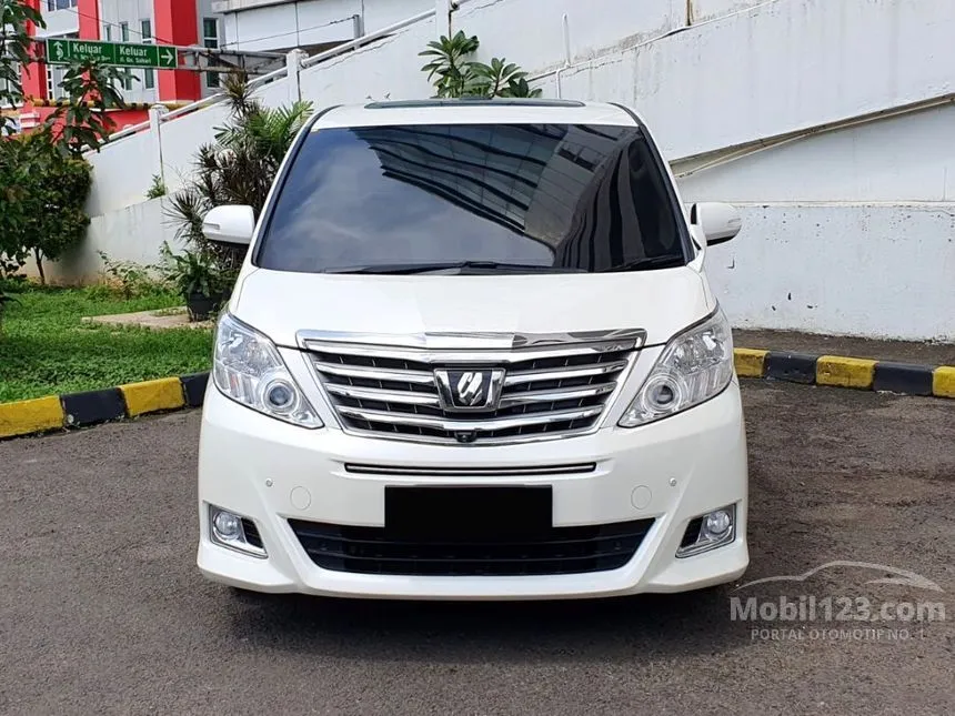 Jual Mobil Toyota Alphard 2014 X 2.4 di DKI Jakarta Automatic MPV Putih Rp 475.000.000