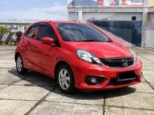 2017 Honda Brio 1.2 Satya E Hatchback , LOW KM 40 RB ( ANTIK ) , HONDA BRIO E CVT 2017 MERAH , SERVICE RECORD , TANGAN PERTAMA DARI BARU , TERAWAT