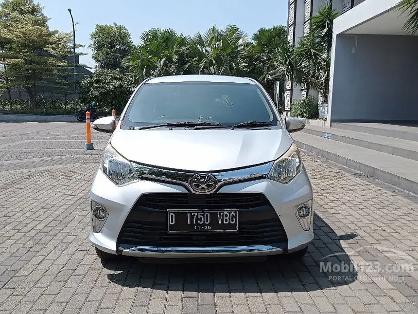 Jual Mobil Toyota Calya 2016 G 1.2 di Jawa Barat Automatic MPV Silver Rp 99.000.000