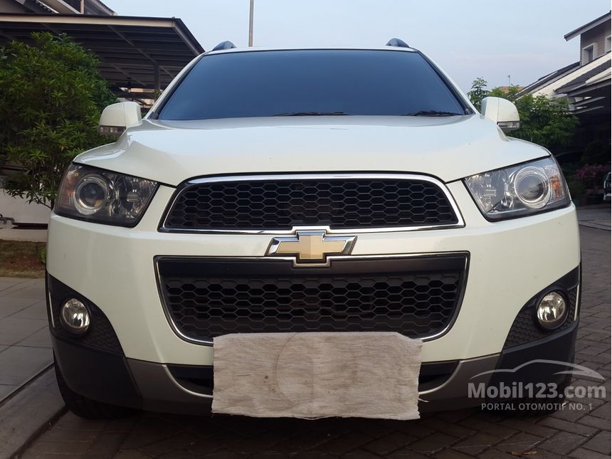 Jual Mobil  Chevrolet  Captiva  2013  Pearl White 2 0 di Jawa 