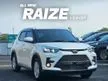 Jual Mobil Toyota Raize 2024 G 1.2 di Banten Automatic Wagon Putih Rp 215.000.000