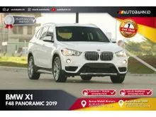 2019 BMW X1 1.5 sDrive18i xLine SUV White on Black Garansi Bebas Tabrak Banjir