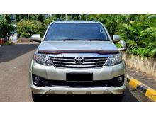 2012 Toyota Fortuner 2.5 G TRD SUV AT Silver Metalik Diesel - LOW KM 60RIBUAN ASLI ANTIK - WELL MAINTANED - GRESS LIKE NEW - READY TO USE