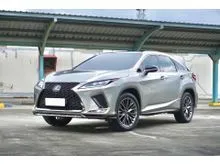 2021 Lexus RX 300 2.0 F Sport SUV Sonic Titanium on Black Odo 37 Rb (TERMURAH)