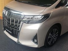 2018 Toyota Alphard 2.5 G Van Wagon