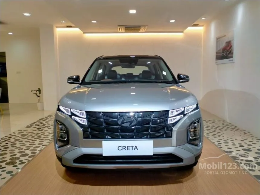 Jual Mobil Hyundai Creta 2024 Alpha 1.5 di DKI Jakarta Automatic Wagon Silver Rp 366.000.000