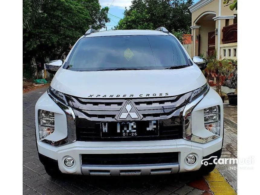 Jual Mobil Mitsubishi Xpander 2020 CROSS Premium Package 1.5 di Jawa Timur Automatic Wagon Putih Rp 274.000.000