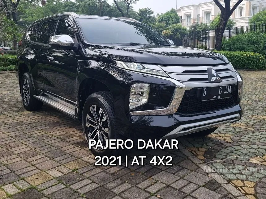 Jual Mobil Mitsubishi Pajero Sport 2021 Dakar 2.4 di Banten Automatic SUV Hitam Rp 489.000.000