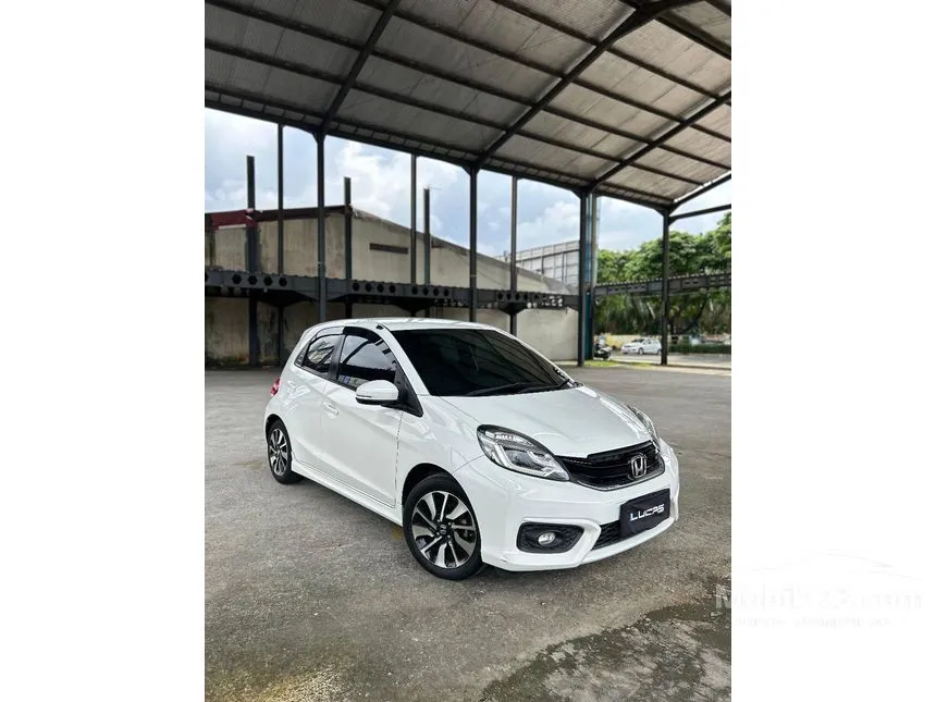 Jual Mobil Honda Brio 2018 RS 1.2 di Jawa Barat Automatic Hatchback Putih Rp 152.000.000