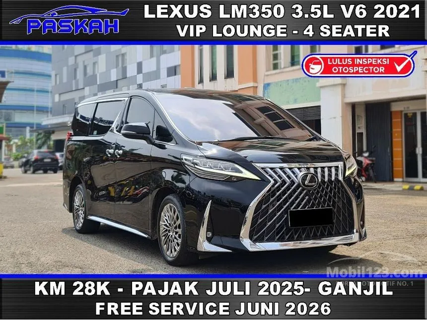 Jual Mobil Lexus LM350 2021 3.5 di DKI Jakarta Automatic Van Wagon Hitam Rp 1.610.000.000