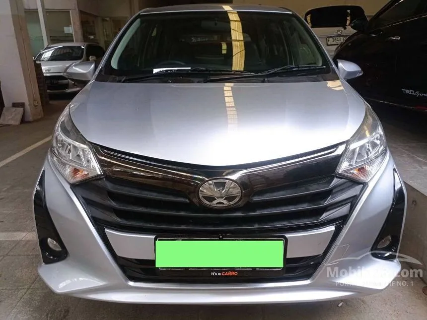 Jual Mobil Toyota Calya 2019 G 1.2 di Banten Automatic MPV Silver Rp 124.000.000