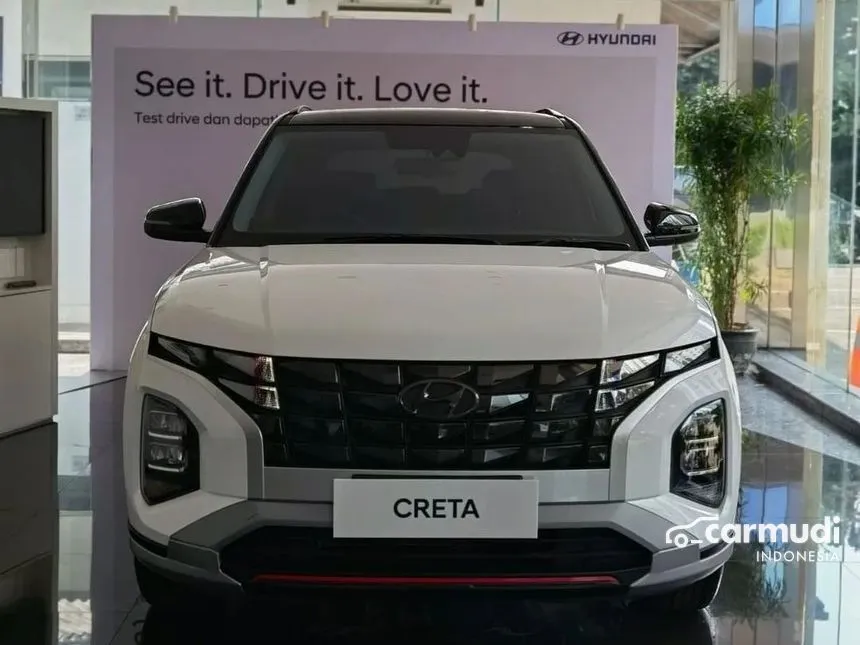 Jual Mobil Hyundai Creta 2023 Prime 1.5 di Jawa Barat Automatic Wagon Putih Rp 360.000.000