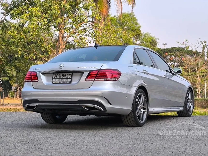 2014 Mercedes-Benz E300 AMG Dynamic Blue TEC HYBRID Sedan