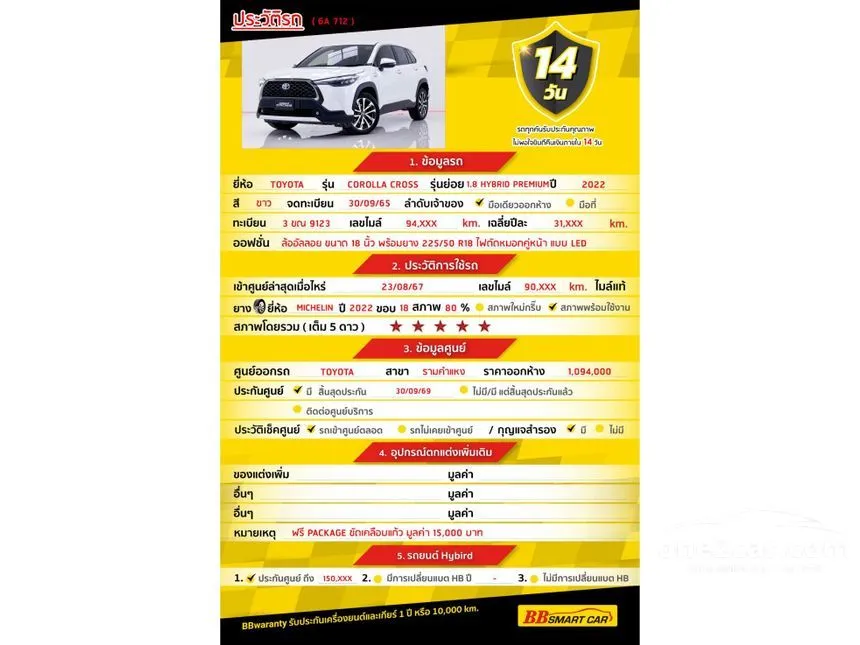 2022 Toyota Corolla Cross Hybrid Premium SUV