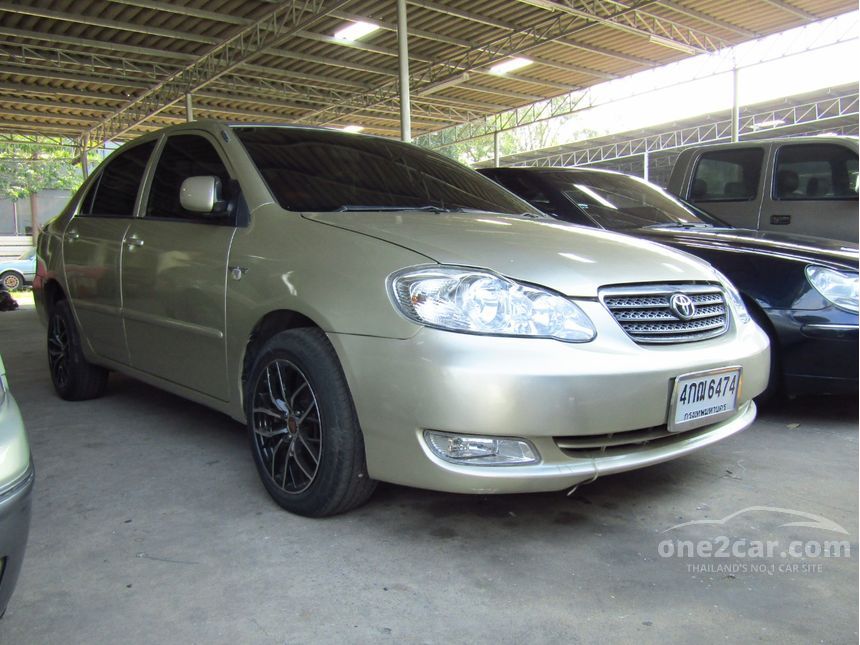 Toyota corolla altis 2002