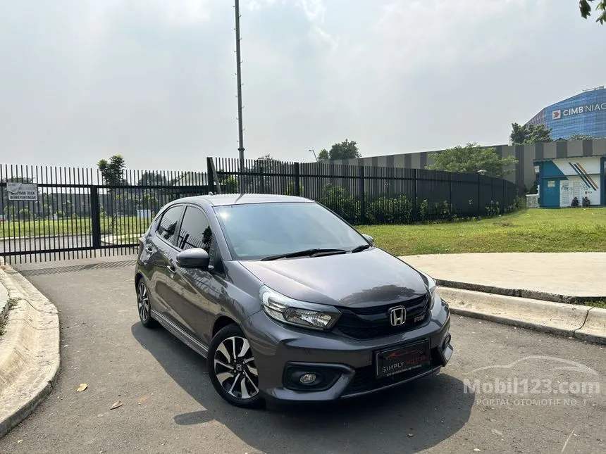 Jual Mobil Honda Brio 2019 RS 1.2 di Banten Automatic Hatchback Abu