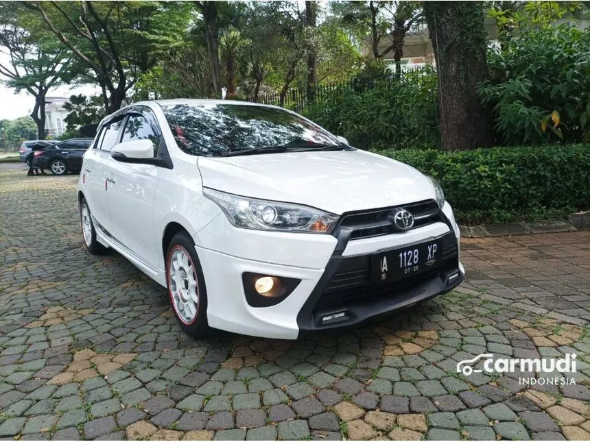 Jual Mobil Toyota Yaris 2015 TRD Sportivo 1.5 di Banten Automatic Hatchback Putih Rp 155.000.000