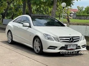 2012 Mercedes-Benz E200 1.8 AMG CGI BlueEFFICIENCY Coupe
