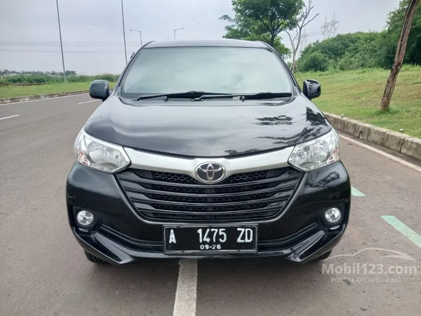 Jual Mobil Toyota Avanza 2016 E 1.3 di Banten Manual MPV Hitam Rp 122.000.000