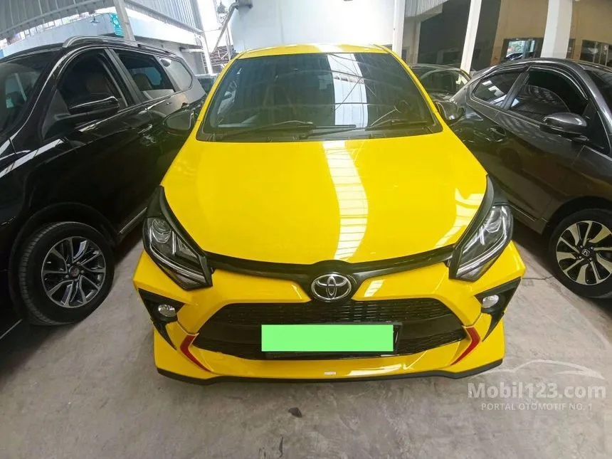 Jual Mobil Toyota Agya 2021 TRD 1.2 di Banten Automatic Hatchback Kuning Rp 139.000.000