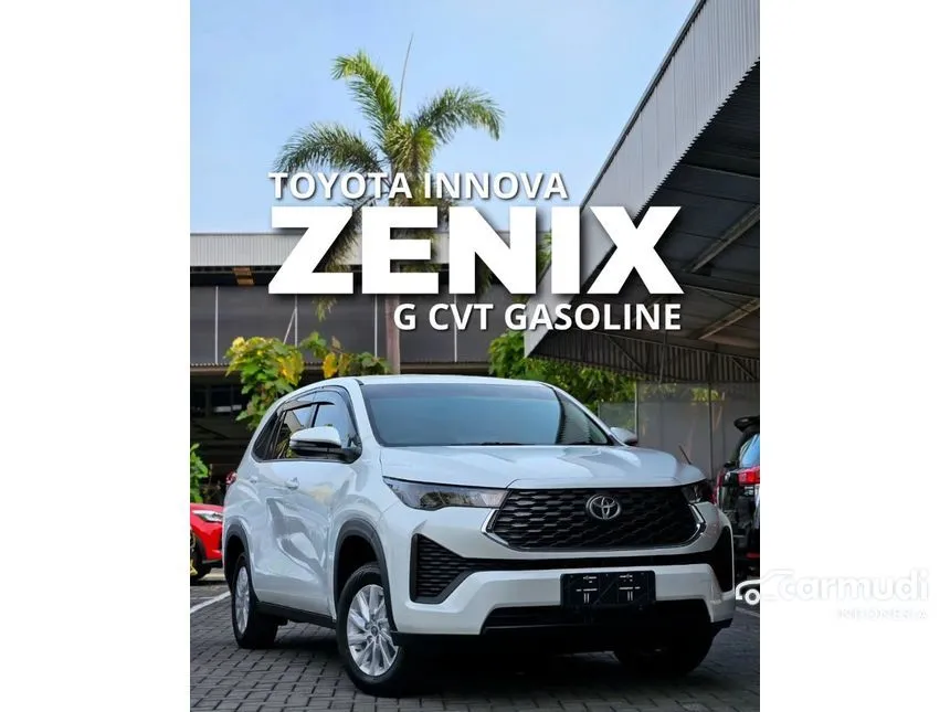 Jual Mobil Toyota Kijang Innova Zenix 2025 G (Premium Color) 2.0 di Jawa Barat Automatic MPV Putih Rp 409.100.000