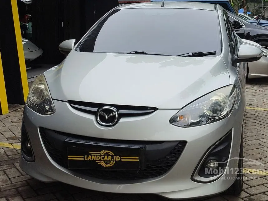 Jual Mobil Mazda 2 2014 R 1.5 di Banten Automatic Hatchback Silver Rp 135.000.000