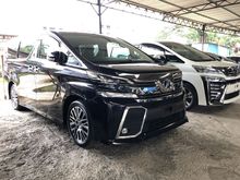 2015 Toyota Vellfire 2.5 Z G Pilot seat Merdeka Promo!!