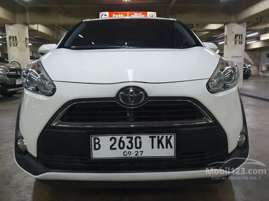 Jual Mobil Toyota Sienta 2016 V 1.5 di DKI Jakarta Automatic MPV Putih Rp 158.000.000