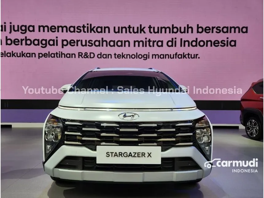Jual Mobil Hyundai Stargazer X 2023 Prime 1.5 di DKI Jakarta Automatic Wagon Putih Rp 336.200.000