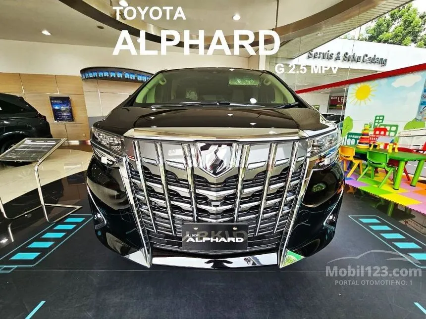 Jual Mobil Toyota Alphard 2024 G 2.5 di DKI Jakarta Automatic MPV Hitam Rp 1.285.000.000