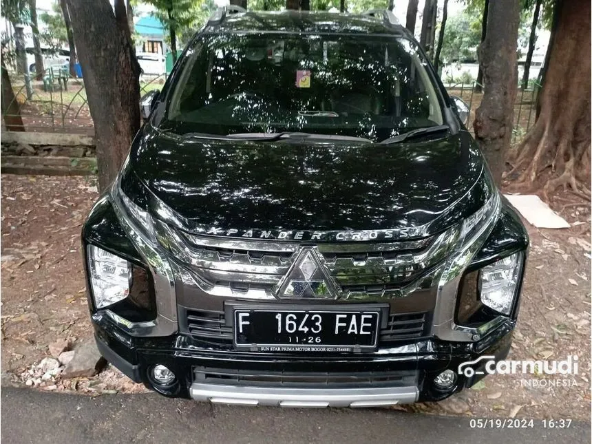 Jual Mobil Mitsubishi Xpander 2021 CROSS Premium Package 1.5 di Banten Automatic Wagon Hitam Rp 241.000.000